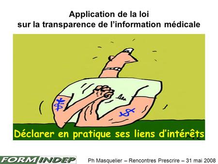 Application de la loi sur la transparence de l’information médicale