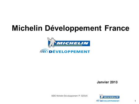Michelin Développement France
