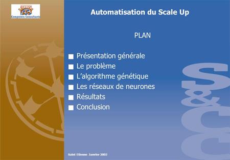 Automatisation du Scale Up