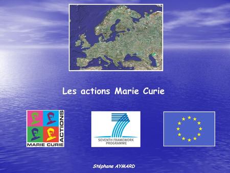 Les actions Marie Curie