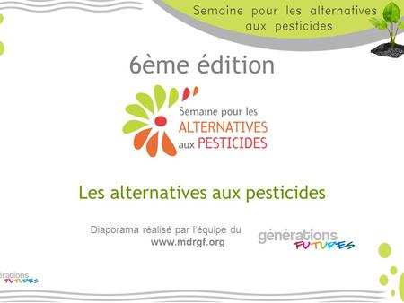 Les alternatives aux pesticides