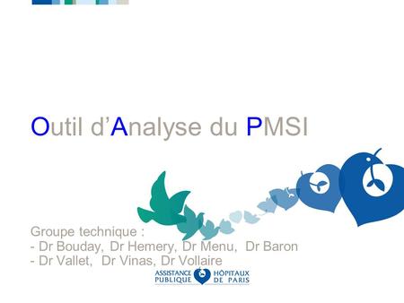 Outil d’Analyse du PMSI