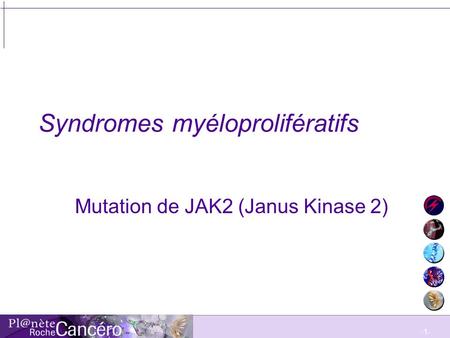 Syndromes myéloprolifératifs