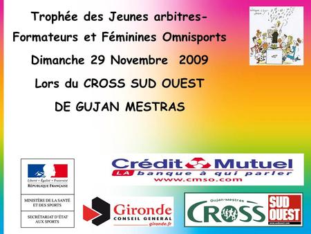 Trophée des Jeunes arbitres-Formateurs et Féminines Omnisports