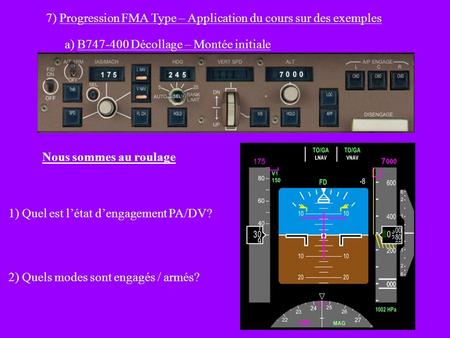 7) Progression FMA Type – Application du cours sur des exemples