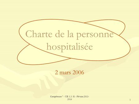Charte de la personne hospitalisée