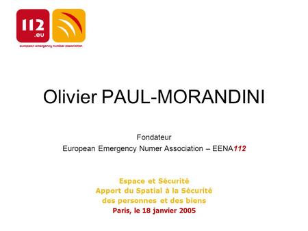 Olivier PAUL-MORANDINI