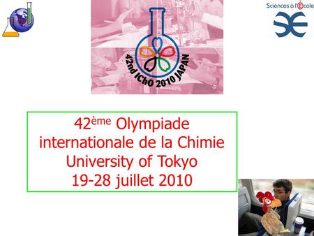 42ème Olympiade internationale de la Chimie