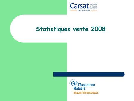 Statistiques vente 2008.