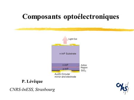 Composants optoélectroniques