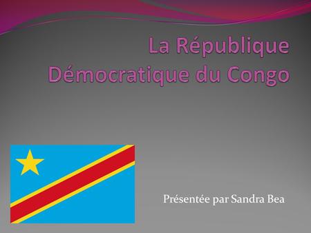 La République Démocratique du Congo