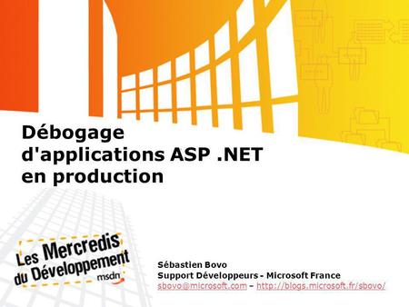 Débogage d'applications ASP .NET en production