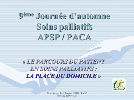 9ème Journée d’automne Soins palliatifs APSP / PACA