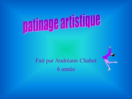 Fait par Andréann Chabot 6 année Le 9 novembre à Val-d`Or, avait lieu la compétition souvenir ernie kercmar. J`ai décidé d`interroger Anne- Marie Gingras.