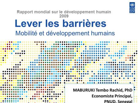 Lever les barrières Mobilité et développement humains