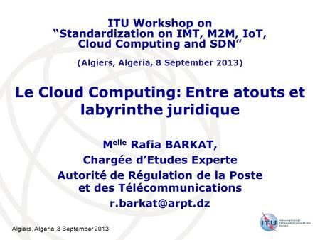 Le Cloud Computing: Entre atouts et labyrinthe juridique
