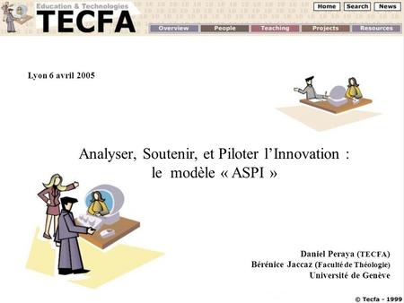 Analyser, Soutenir, et Piloter l’Innovation : le modèle « ASPI »