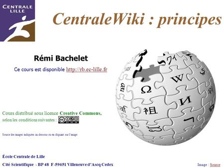 CentraleWiki : principes