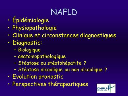 NAFLD Épidémiologie Physiopathologie