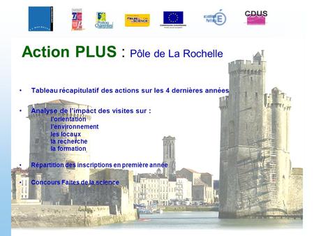Action PLUS : Pôle de La Rochelle