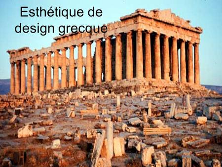 Esthétique de design grecque