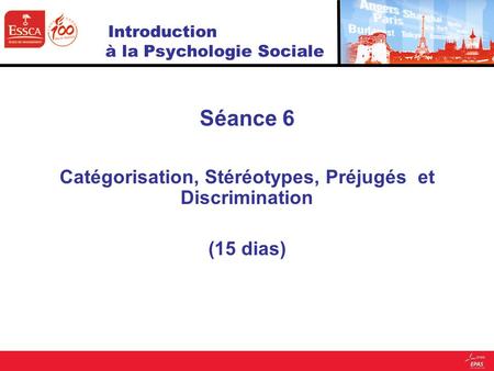 Introduction à la Psychologie Sociale