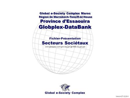 Province d'Essaouira Globplex-DataBank