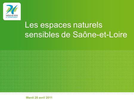 Les espaces naturels sensibles de Saône-et-Loire