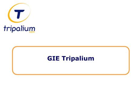GIE Tripalium. Objectifs du GIE Tripalium ? Mise en commun de moyens, de ressources et dactions entre des sociétés commerciales ayant une activité liée.