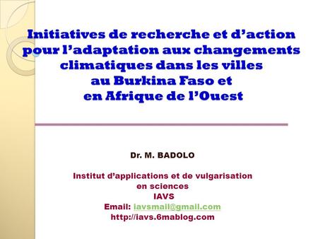 Institut d’applications et de vulgarisation