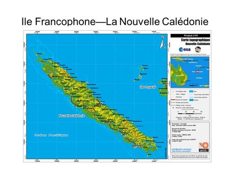 Ile Francophone—La Nouvelle Calédonie