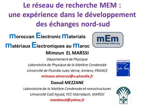 moroccan Electronic materials matériaux Electroniques au maroc