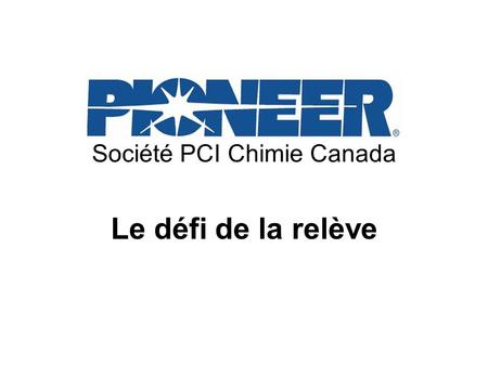 Société PCI Chimie Canada
