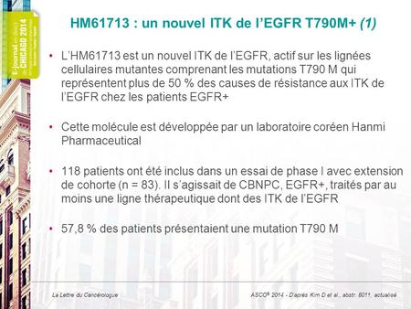 HM61713 : un nouvel ITK de l’EGFR T790M+ (1)