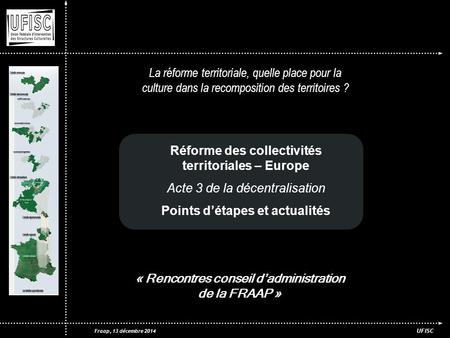 rencontres projet réforme