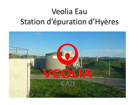 Veolia Eau Station d’épuration d’Hyères