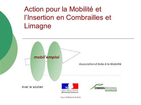 Action pour la Mobilité et l’Insertion en Combrailles et Limagne