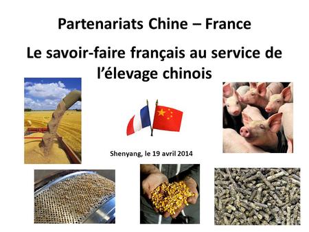 Partenariats Chine – France