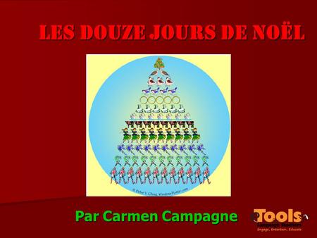 Les douze jours de Noël Par Carmen Campagne.