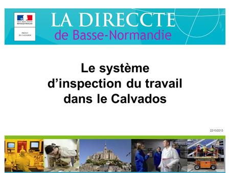 Le système d’inspection du travail dans le Calvados