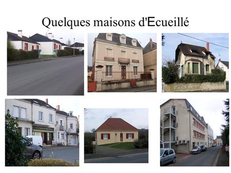 Quelques maisons d'Ecueillé