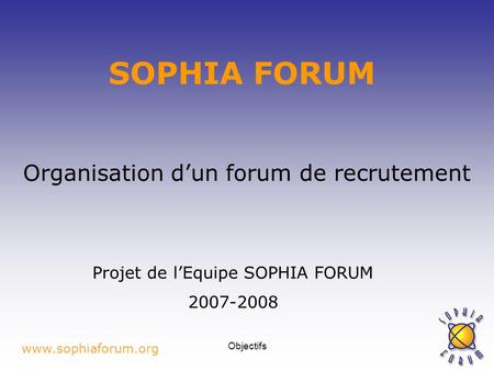 Organisation d’un forum de recrutement