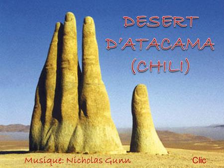 DESERT D’ATACAMA (CHILI)