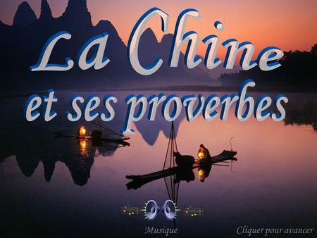 La Chine et ses proverbes