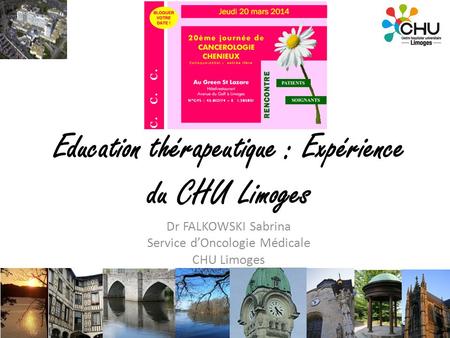 Education thérapeutique : Expérience du CHU Limoges