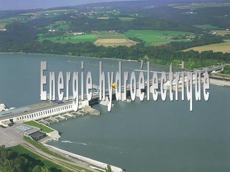 Energie hydroélectrique