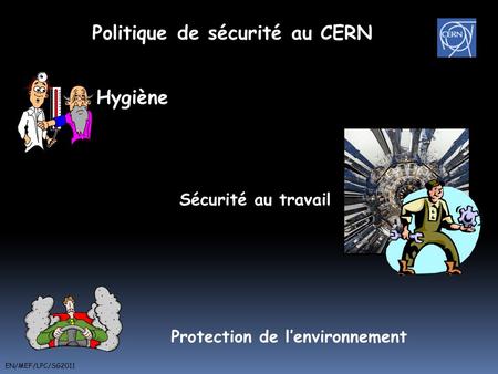 Politique de sécurité au CERN