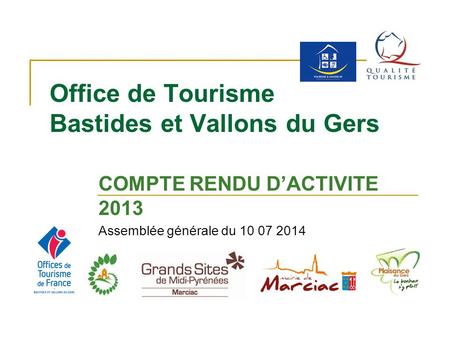 Office de Tourisme Bastides et Vallons du Gers