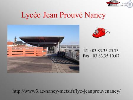 Lycée Jean Prouvé Nancy