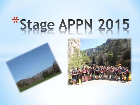 Stage APPN 2015.